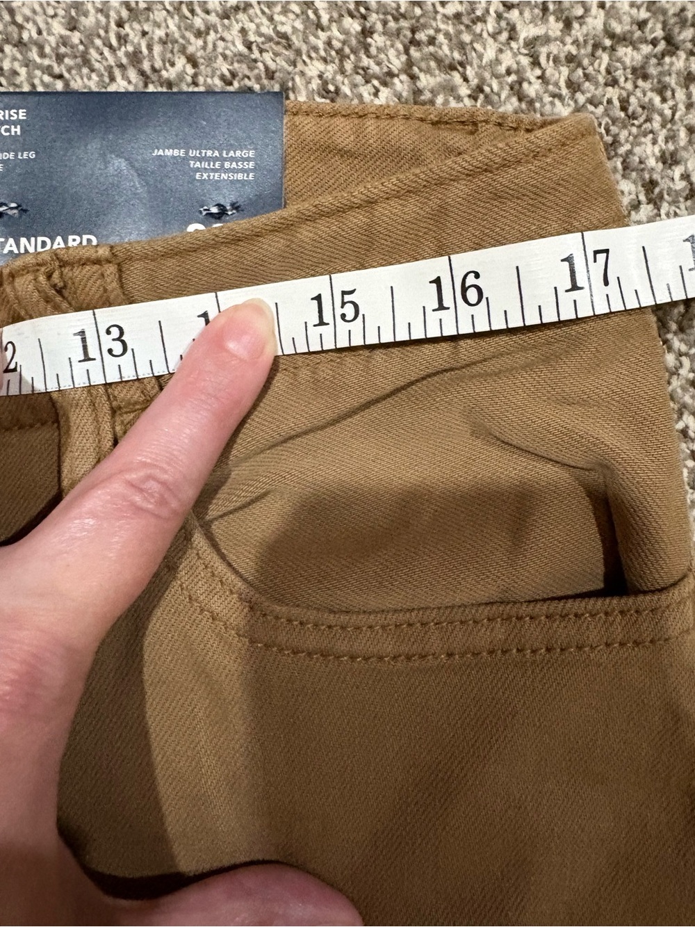 AE Ultra Wide Leg Low Rise Drawstring Pants - Picture 4 of 4